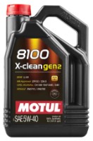 Моторное масло Motul 8100 X-Clean Gen2 5W-40 5L (109762)