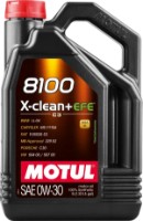 Моторное масло Motul 8100 X-Clean+EFE 0W-30 5L (111678)