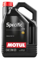 Моторное масло Motul Specific 17 FE 0W-20 5L (109950)