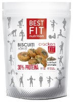 Протеиновое печенье Best Fit Crackers Fit cu ierburi aromate 200g