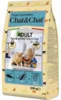 Сухой корм для кошек Gheda Chat & Chat Adult Tuna & Peas 900g
