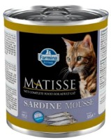 Влажный корм для кошек Farmina Adult Matisse Sardine Mousse 300g