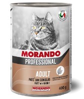 Влажный корм для кошек Morando Professional Pate Rabbit 400g