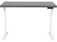 Masa de birou CUSTO FlexiDesk 120x70 Dark Grey/White (100.02.0001)