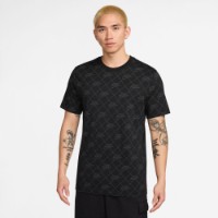 Мужская футболка Nike M Nsw Aop Ssnl Club Black, s.S