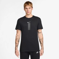 Tricou bărbătesc Nike M Nsw Fw Mbr Cnct 2 Fa25 Black, s.XL
