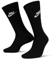 Ciorapi pentru bărbați Nike U Nsw Everyday Essential Crew 3Pr 144 Black/White, s.L