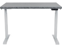 Письменный стол CUSTO FlexiDesk 180x70 Dark Grey Marble/Light Grey (100.02.0072)