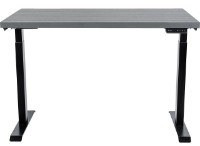 Письменный стол CUSTO FlexiDesk 180x70 Dark Grey/Black (100.02.0028)