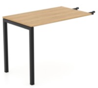 Приставка к столу Deco Kube 100x60 Oak Sonoma/Black (T8KU1006-C01K01)