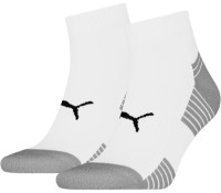 Детские носки Puma Unisex Sport Cushioned Quarter 2P White, s.35-38