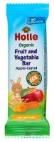 Batonas cu fructe Holle Apple & Carrot 25g