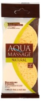 Спонж для очищения лица Aqua Massage Natural Cellulose Sponge 2pcs