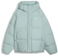 Женская куртка Puma Hooded Down Puffer Jacket Light Moss, s.L