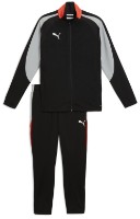 Costum sportiv pentru bărbați Puma Individualliga Puma Black/White/Flat Light Gray, s.XL