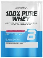 Proteină Biotech 100% Pure Whey Raspberry Cheesecace 28g