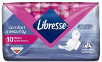 Прокладки Libresse Comfort & Security Maxi 10pcs