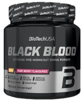 Complex pre-antrenament Biotech Black Blood NOX+ Ruby Berry 340g