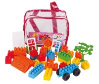 Set de construcție Guclu Toys J2344 Mini Toy Blocks 40pcs
