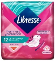 Прокладки Libresse Freshness & Protection Ultra Long 12pcs