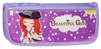 Школьный пенал New World Beautiful Girl Bunny Violet 6030 (00-L1186662)