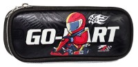 Школьный пенал New World Go Racer Black JS-6583 (00-L1186696)