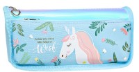 Школьный пенал New World Pastel Unicorn Light Blue 68123 (00-L1186700)