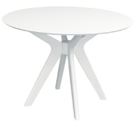 Обеденный стол Evelin Raffless Round White