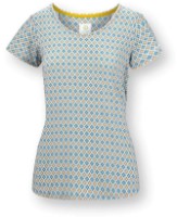 Tricou de dame Pip Studio Tilly Mojo Blue, s.XXL (51.512.726)