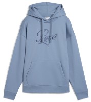 Hanorac damă Puma Ess Script Comfort Fl Cool Blue, s.XL