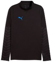 Jachetă pentru bărbați Puma Individualcup 1/4 Zip-Top Puma Black/White/Ultra Blue, s.XL