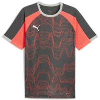 Tricou bărbătesc Puma Individualliga Graphic Shadow Gray/Puma White/Glowing Red, s.M