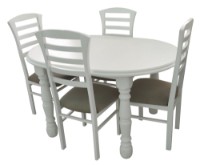 Обеденный стол Viitorul 240x100x79 White (1964)