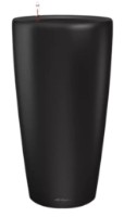 Marfă depreciată! Ghiveci Lechuza Rondo Premium 40 Black Matt