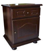 Прикроватная тумба Viitorul Rotemburg 1 Dark Oak (105)