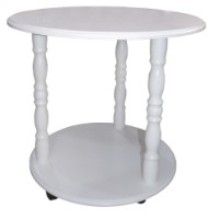 Журнальный столик Viitorul 60x56H White (1552)