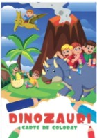 Carte de colorat pentru copii Combinatul Poligrafic Dinozauri