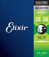 Corzi Elixir Optiweb Electric 7-String Light 19057