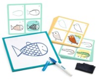 Детский набор для рисования Djeco Step by Step Lama & Co DJ08269