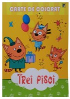Carte de colorat pentru copii Combinatul Poligrafic Trei Pisoi