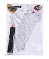 Раскраска для детей Creative Crafts А4 (24512) 5pcs