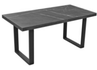 Журнальный столик Deco Hana Black Marble 100x50