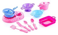 Набор посуды для кукол Guclu Toys J1866 Kitchen Set 11pcs