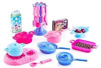Набор посуды для кукол Guclu Toys J2351 Big Meal Set