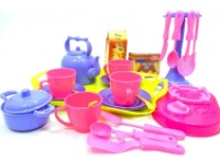 Набор посуды для кукол Guclu Toys J4881 Selena Tea Time Set In Box