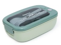 Cutie sandwich Sticlă pentru apă Fissman Green 16743