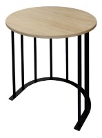 Журнальный столик Deco Sevilia Oak Sonoma/Black (T3SV)