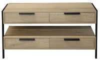Тумба под ТВ Deco Torro Oak Sonoma/Black (S2TRTV)