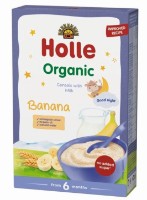 Каша зерновая Holle Bio Organic Milk Cereal Banana 200g