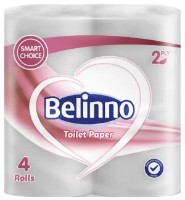 Туалетная бумага Belinno 2 plies 4 rolls